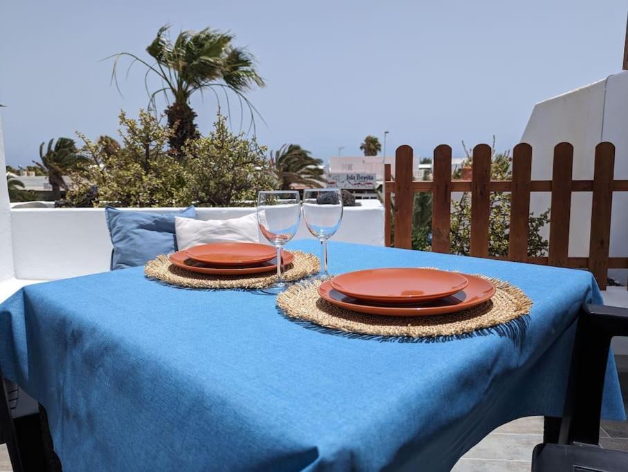 Charming Flat In Los Molinos With Terrace & Pools, Near Playa Bastian Costa Teguise Extérieur photo